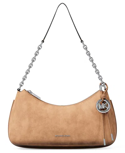 Michael Kors Michael  Nolita Small Chain Pouchette Bag In Brown