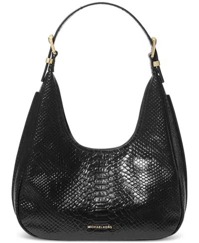 Michael Kors Michael  Nolita Small Leather Hobo Shoulder Bag