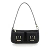 Michael Kors Small Zoe Convertible Pochette In Black