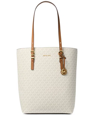 Michael Kors Michael  Quinn Large North South Tote In Neutral