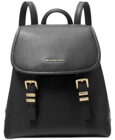 MICHAEL KORS MICHAEL MICHAEL KORS QUINN EXTRA SMALL PEBBLE LEATHER FLAP BACKPACK