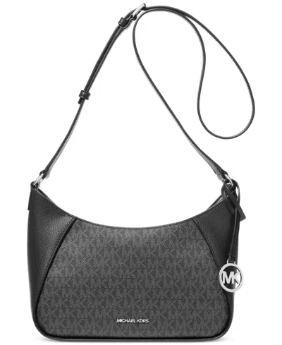 Michael Kors Michael  Raquel Small Crossbody In Black