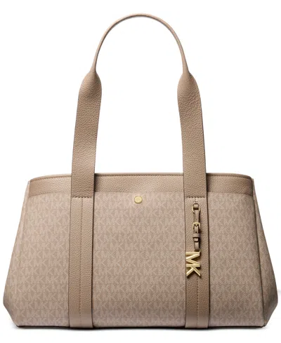 Michael Kors Michael  Romee Large East West Tote Bag In Brown