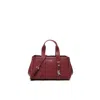 Michael Kors Romee Small Pebbled Leather Satchel In Red