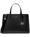 Michael Kors Michael  Sallie Medium Satchel In Black