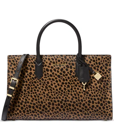Michael Kors Michael  Scarlett Medium East West Satchel In Husk Multi