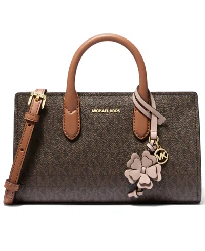 Michael Kors Michael  Scarlett Small East West Crossbody Bag In Brown