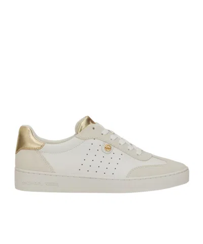 Michael Kors Michael  Scotty Lace-up Sneakers In White