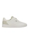 Michael Kors Michael  Scotty Lace-up Sneakers In White