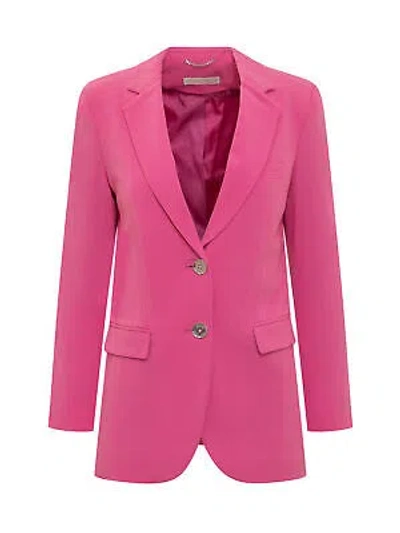 Pre-owned Michael Kors Michael  Single-breasted Blazer In Pink