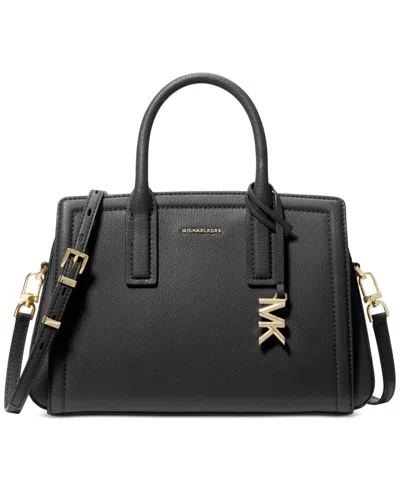 MICHAEL KORS MICHAEL MICHAEL KORS SMALL LEATHER SATCHEL