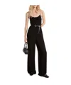 Michael Kors Sleeveless Jumpsuit In Black Polyester In Black