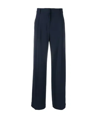 Michael Kors Michael  Straight Leg Tailored Trousers In Black