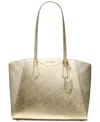 Michael Kors Michael  Taryn Extra Large Multifunction Top Zip Tote Bag In Neutral