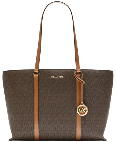 MICHAEL KORS MICHAEL MICHAEL KORS TEMPLE LOGO LARGE TOTE