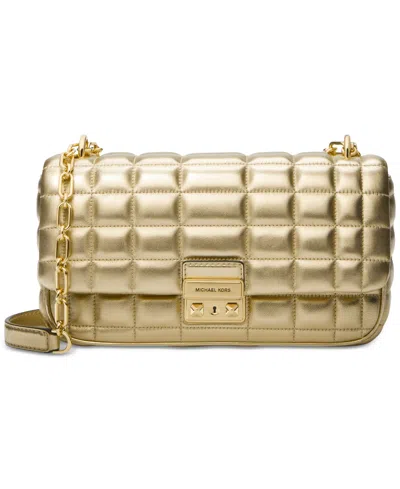 MICHAEL KORS MICHAEL MICHAEL KORS TRIBECA LARGE CONVERTIBLE CHAIN SHOULDER BAG