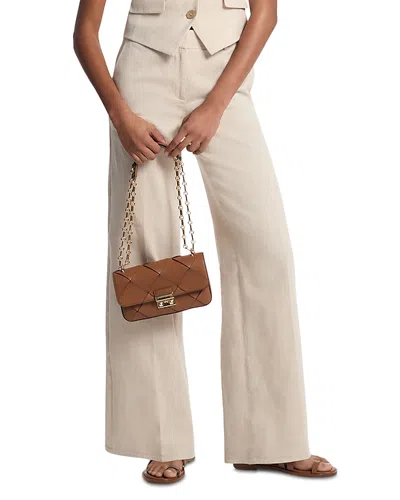 MICHAEL KORS MICHAEL MICHAEL KORS TWILL WIDE LEG PANTS