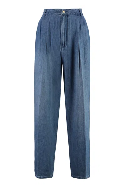Michael Kors Michael  Wide-leg Jeans In Blue
