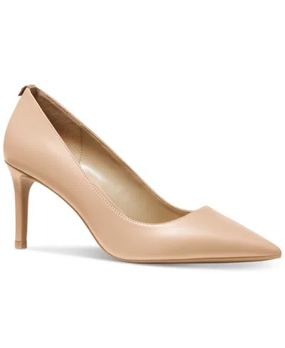 Michael Kors Michael  Women's Alina Flex Pumps In Light Blush Leather