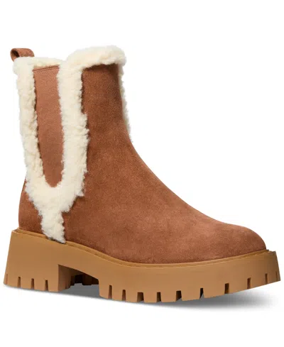 Michael Kors Michael  Women's Asher Booties In Luggage