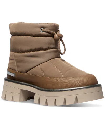 Michael Kors Michael  Women's Barton Lug-sole Booties In Driftwood