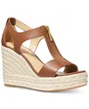 MICHAEL KORS MICHAEL MICHAEL KORS WOMEN'S BERKLEY MID WEDGE SANDALS