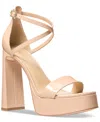 Michael Kors Michael  Women's Cami Platform Sandals In Light Blush