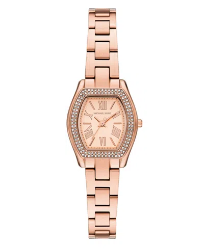 Michael Kors Michael  Women's Chelsea Three-hand Rose Gold-tone Stainless Steel Watch 25mm