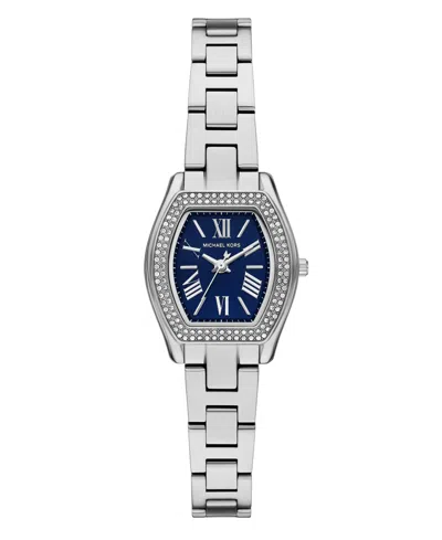 Michael Kors Michael  Women's Chelsea Three-hand Stainless Steel Watch 25mm In Metallic