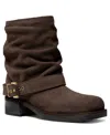 Michael Kors Colby Suede Ankle Boot In Multi