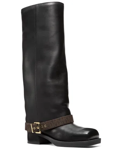 MICHAEL KORS MICHAEL MICHAEL KORS WOMEN'S COLBY SQUARE TOE TALL BOOTS