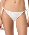 Michael Kors Michael  Women's Crochet Side-tie Bottom In White