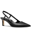 Michael Kors Black Daniella Sling Backs In Black