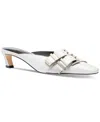 Michael Kors Michael  Women's Darrington Kitten Mule Pumps In Metallic