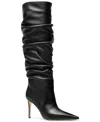 Michael Kors Down Heeled Boot In Black
