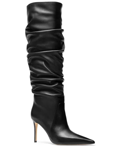 Michael Kors Michael  Women's Dawn Heeled Pointed Toe Boots In Black
