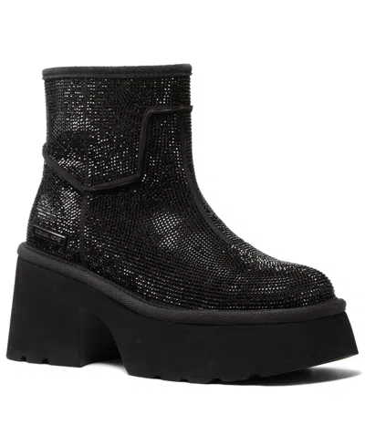 Michael Kors Michael  Women's Delilah Round Toe Booties In Black