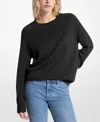Michael Kors Wool Sweater In Black