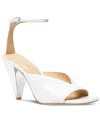 Michael Kors Michael  Women's Electra Ankle Strap Dress Sandals In White