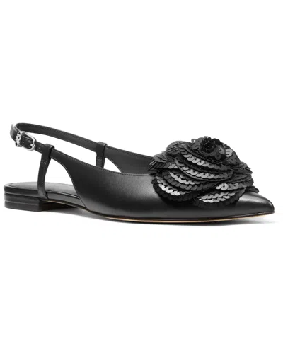 Michael Kors Michael  Women's Elodie Sling Flats In Black