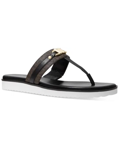 Michael Kors Michael  Women's Farrah Thong Sandals In Multi