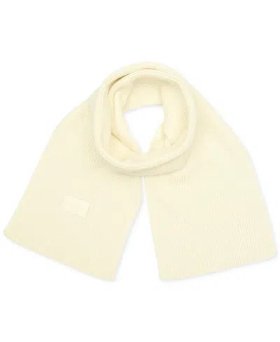 Michael Kors Michael  Women's Fine Rib Scarf In Cream