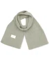 Michael Kors Michael  Women's Fine Rib Scarf In Pearl Heather