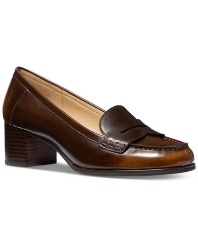 Michael Kors Michael  Women's Frances Flex Pumps In Luggage