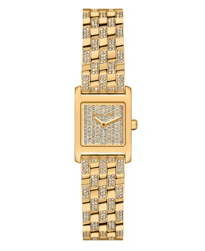 Michael Kors Michael  Women's Georgie Two-hand Gold-tone Stainless Steel Watch 19mm In Metallic