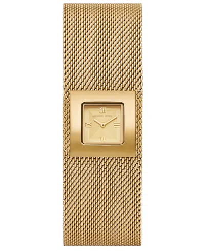Michael Kors Michael  Women's Georgie Two-hand Gold-tone Stainless Steel Watch 22mm