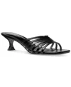 Michael Kors Women's Haisley Kitten Heel Sandals In Black
