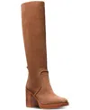 Michael Kors Michael  Women's Hayden Block-heel Boots In Luggage