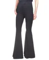 Michael Kors Michael  Women's High-waist Flared Pants In Black