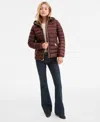 Michael Kors Michael  Women's Hooded Shine Packable Puffer Coat, Exclusively At Macy's
